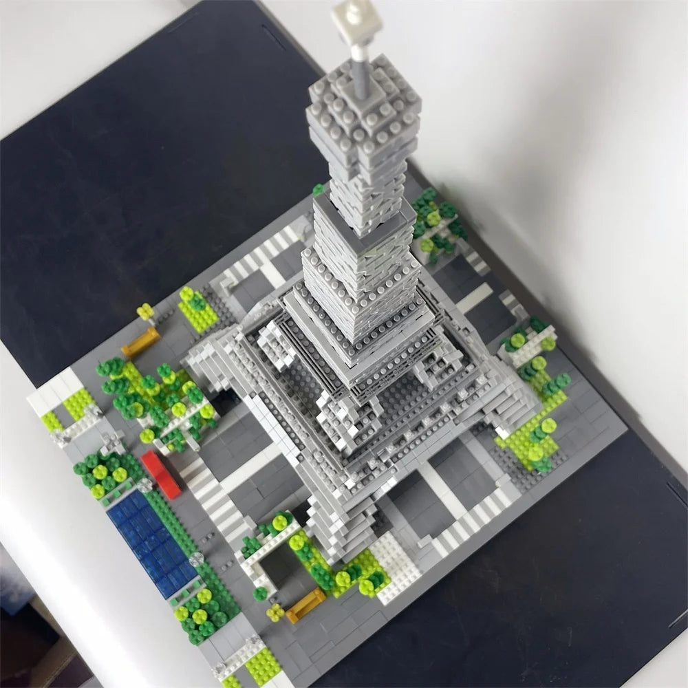 Mini Bloques de Construcción de la Torre Eiffel y escenarios de Francia 🏗️
