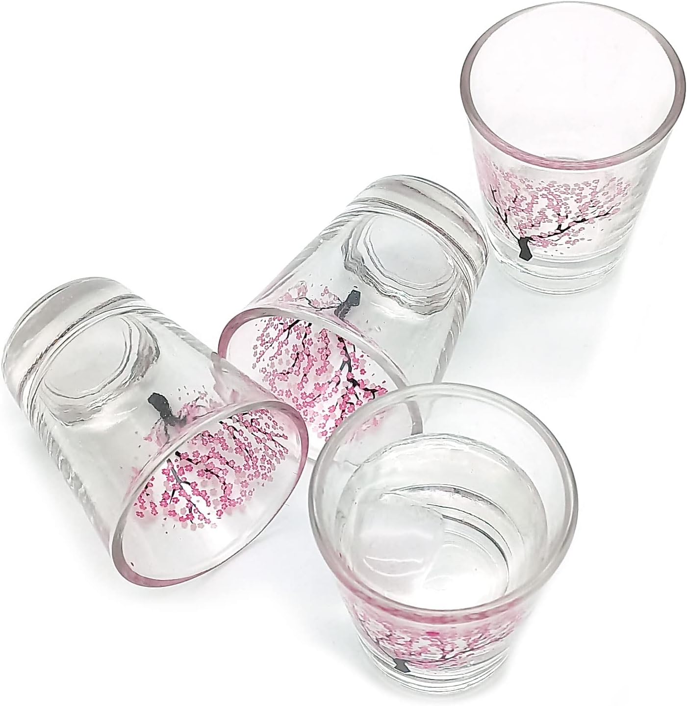 Set de 4 Vasos Shot Sakura cambian de color –  🌸 🥃