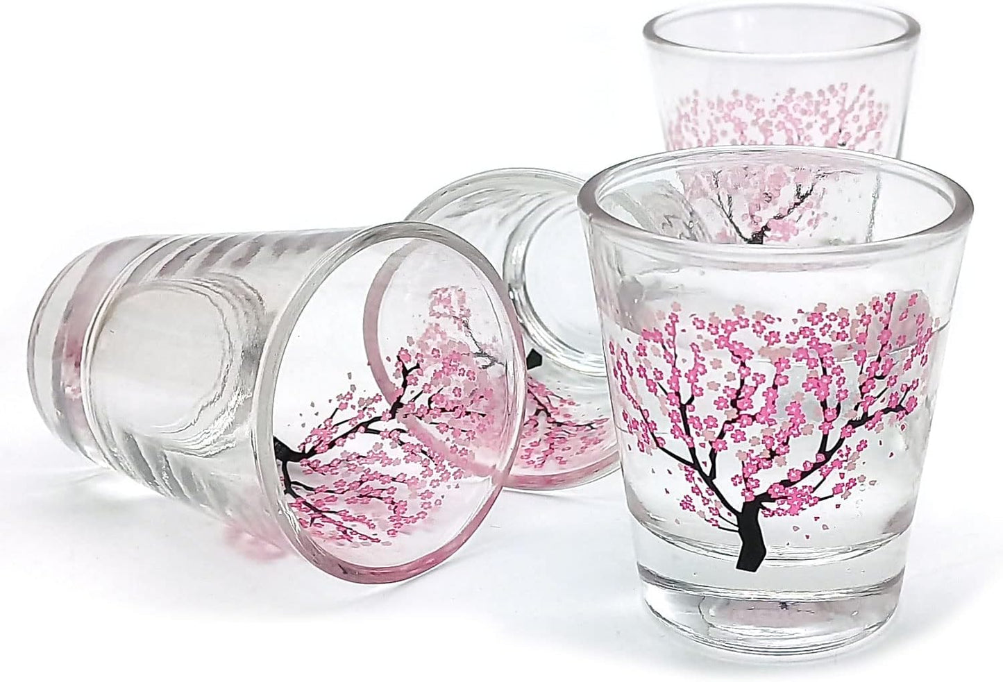 Set de 4 Vasos Shot Sakura cambian de color –  🌸 🥃