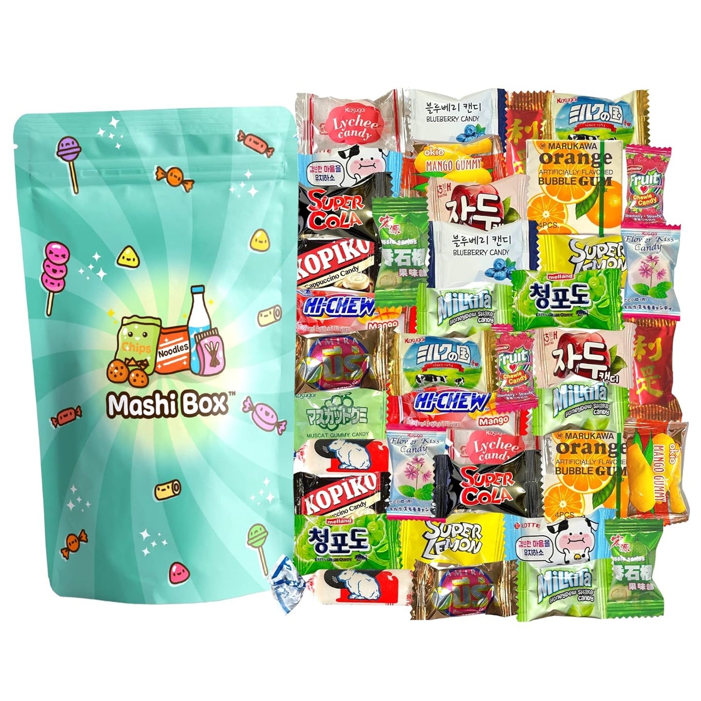 Snacks y Caramelos Asiaticos Surtidos 🍬🍭🍫