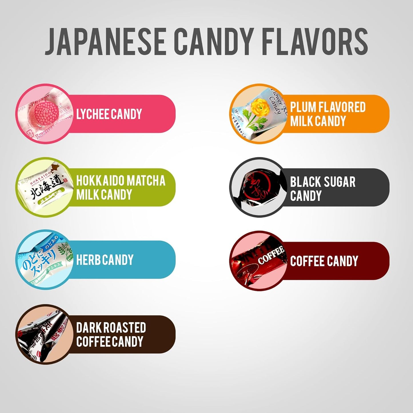 Snacks y Caramelos Asiaticos Surtidos 🍬🍭🍫