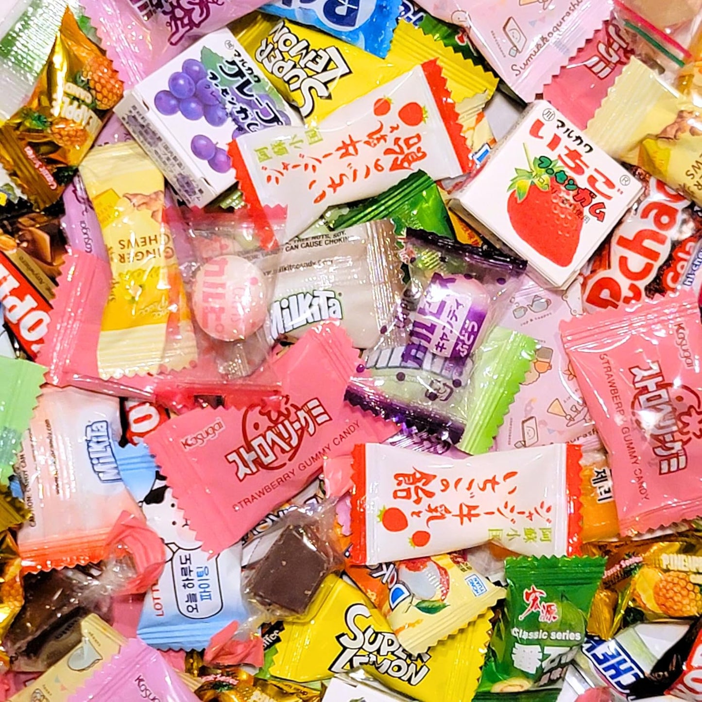 Snacks y Caramelos Asiaticos Surtidos 🍬🍭🍫