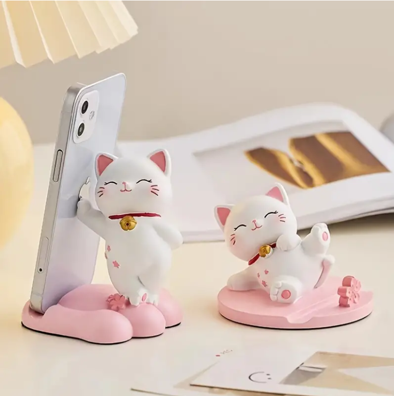Soporte para celular Gato Kawaii  🌸🐱📱
