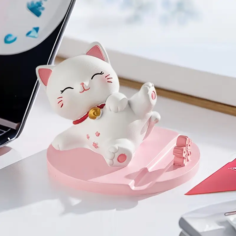 Soporte para celular Gato Kawaii  🌸🐱📱