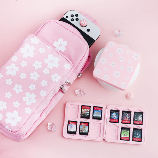 Bolso de viaje Para tu Nintendo Switch 🎮🌸 - Sakura