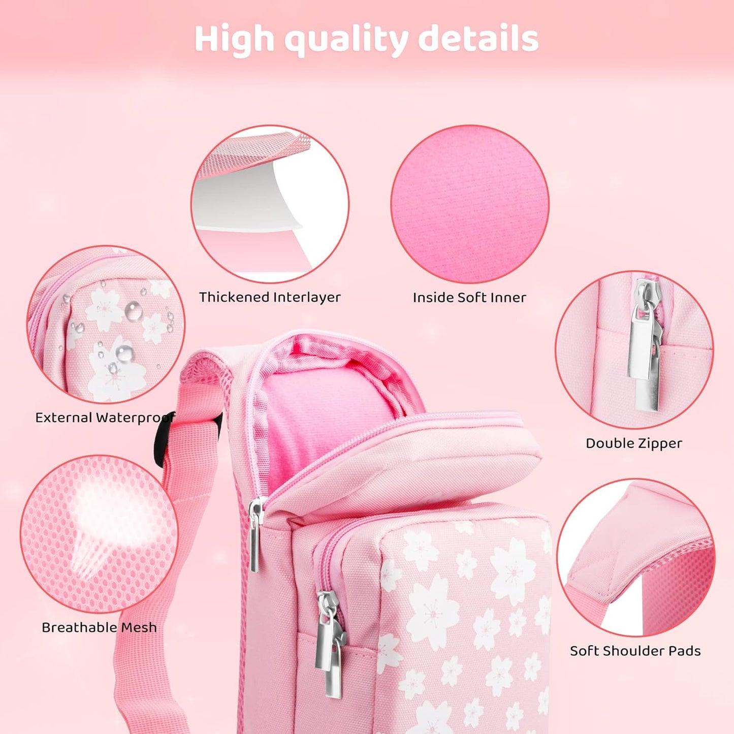Bolso de viaje Para tu Nintendo Switch 🎮🌸 - Sakura