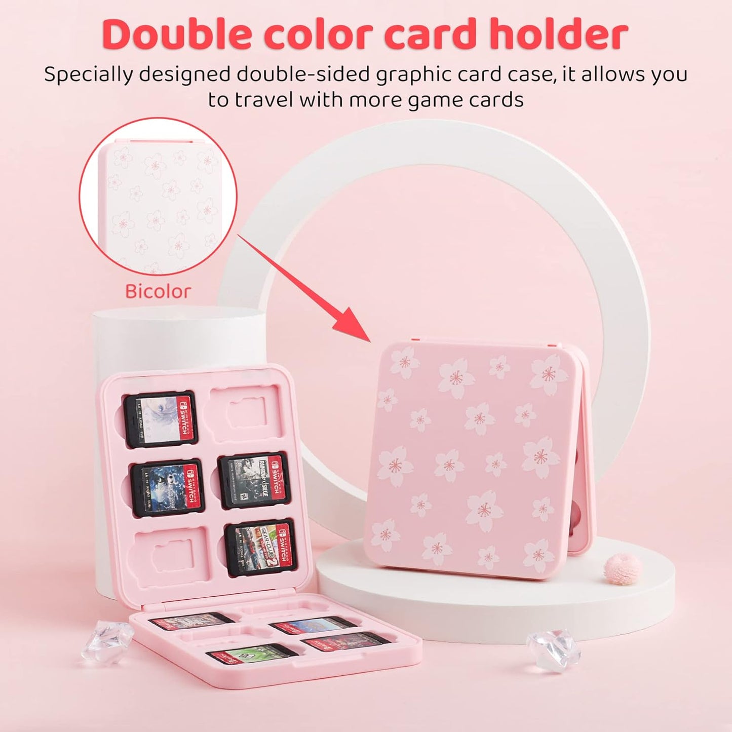 Bolso de viaje Para tu Nintendo Switch 🎮🌸 - Sakura
