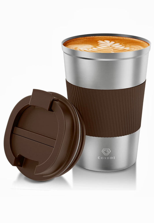 CS COSDDI - Vaso Térmico de Acero Inoxidable 12 oz ☕❄️