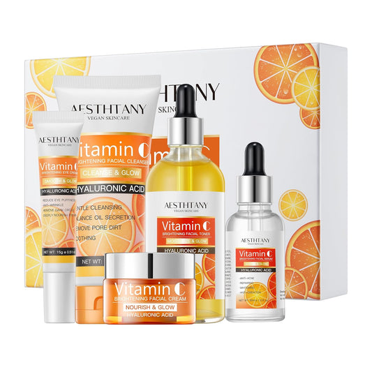 Set Hidratante Vitamin C - Cuidado Facial