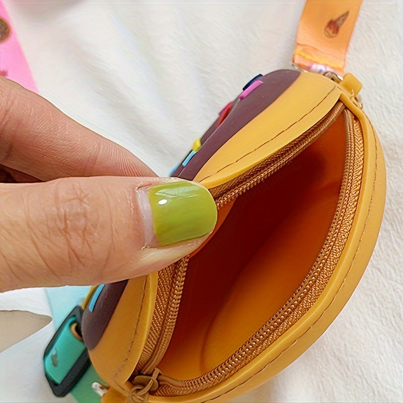 🍩Set de 4 Bolsos de Silicona “Donut Crossbody Mini”