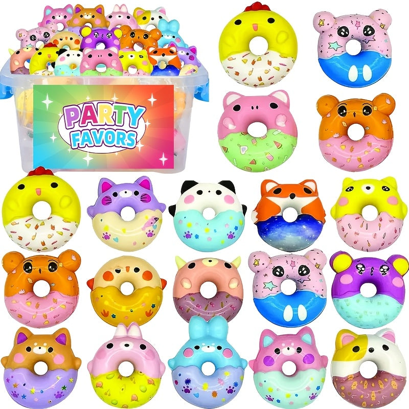 🍩20 Juguetes "Donuts mini Squishy Toys"