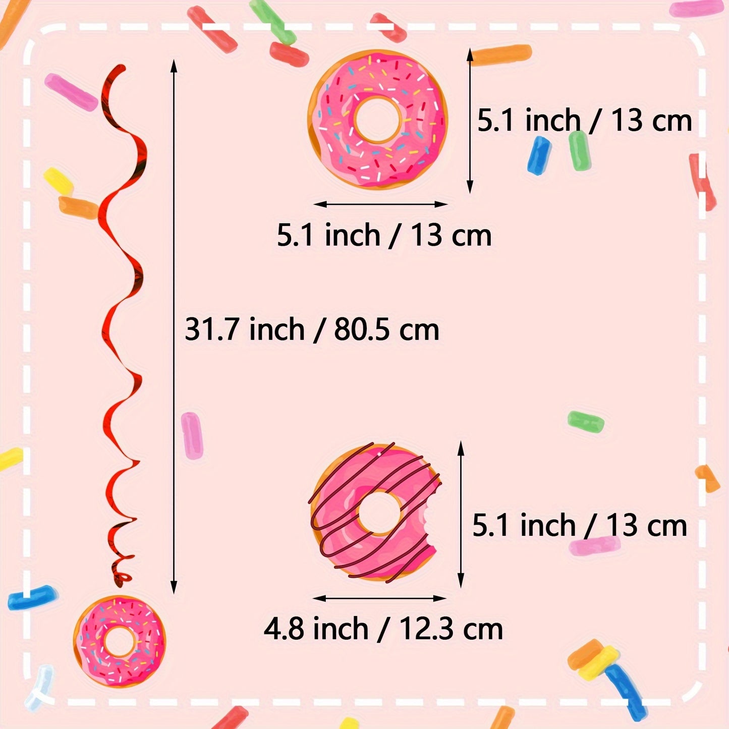 Set Colgante con Espirales y Banners 🍩