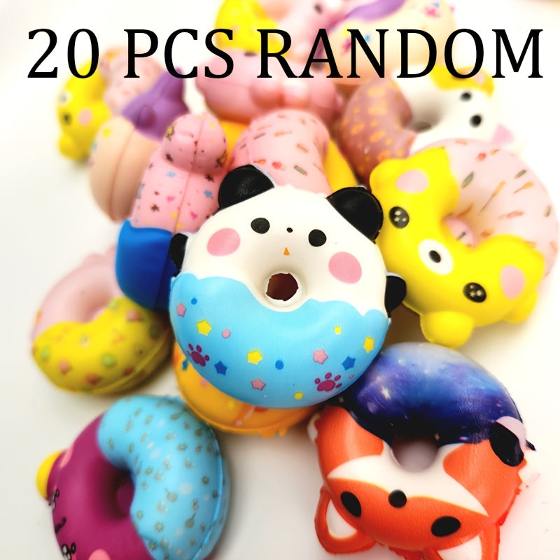 🍩20 Juguetes "Donuts mini Squishy Toys"