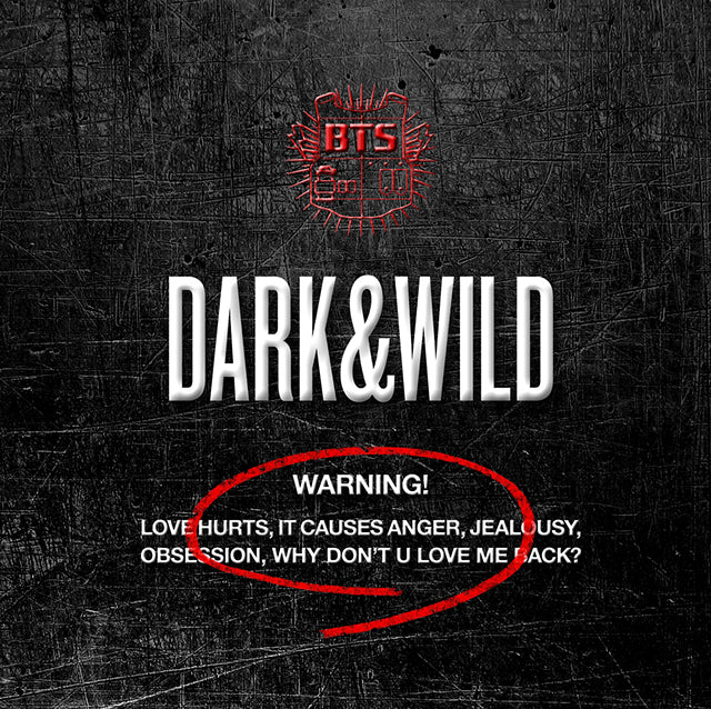 Álbum BTS Dark & Wild versión normal con photobook y photocards