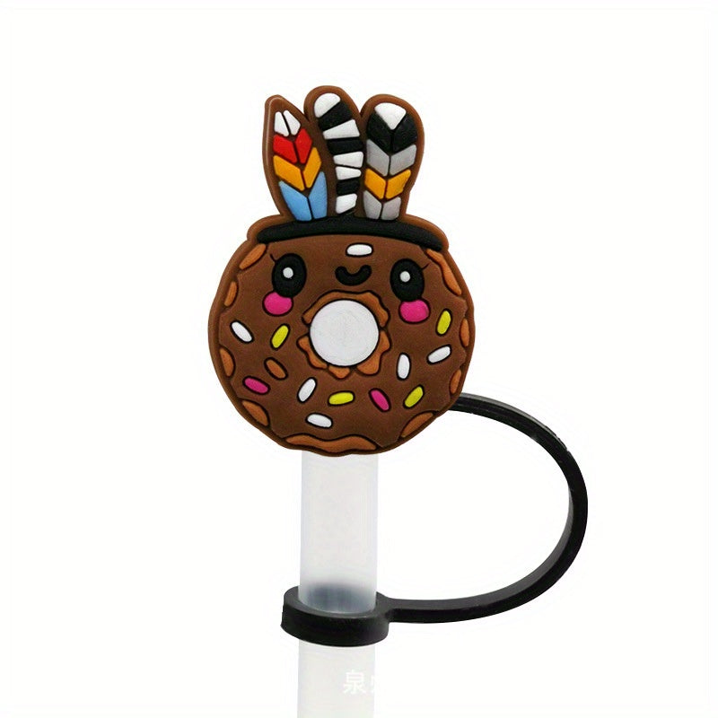 Protector de Pajitas/sorbetes "Donuts" 🥤