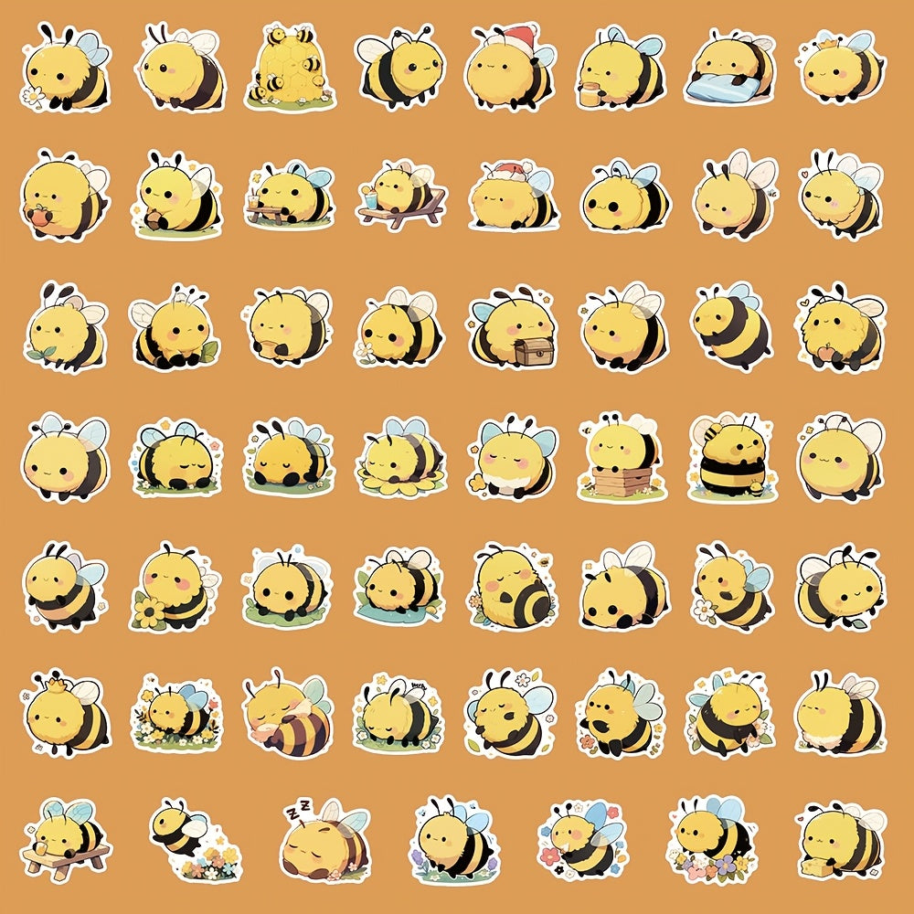 Set de 55 Stickers de Abejitas 🐝