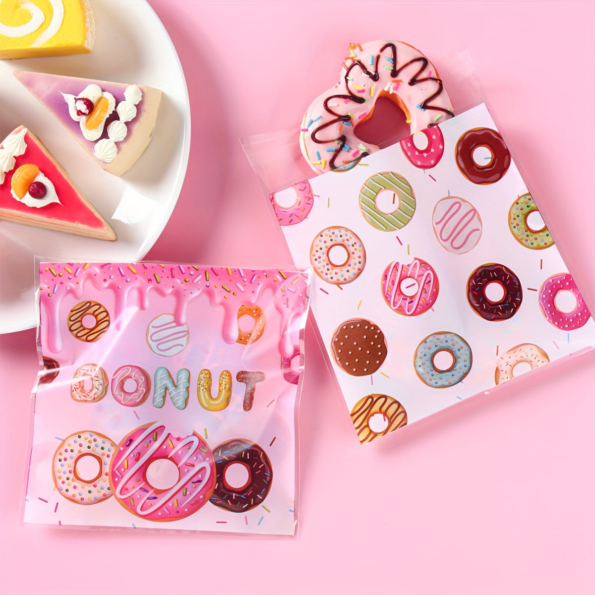 🍩 50 Bolsitas “Donut Seal”