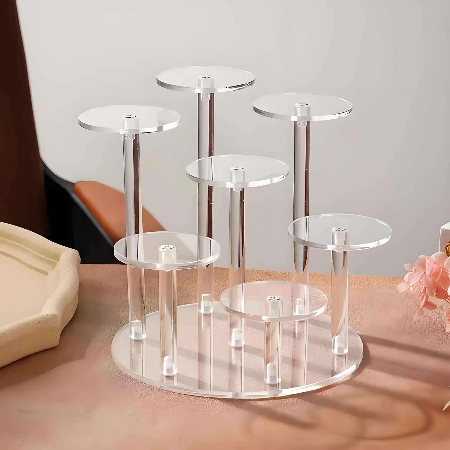Display Rack Circular 7 Niveles para Coleccionables |Rincon Army
