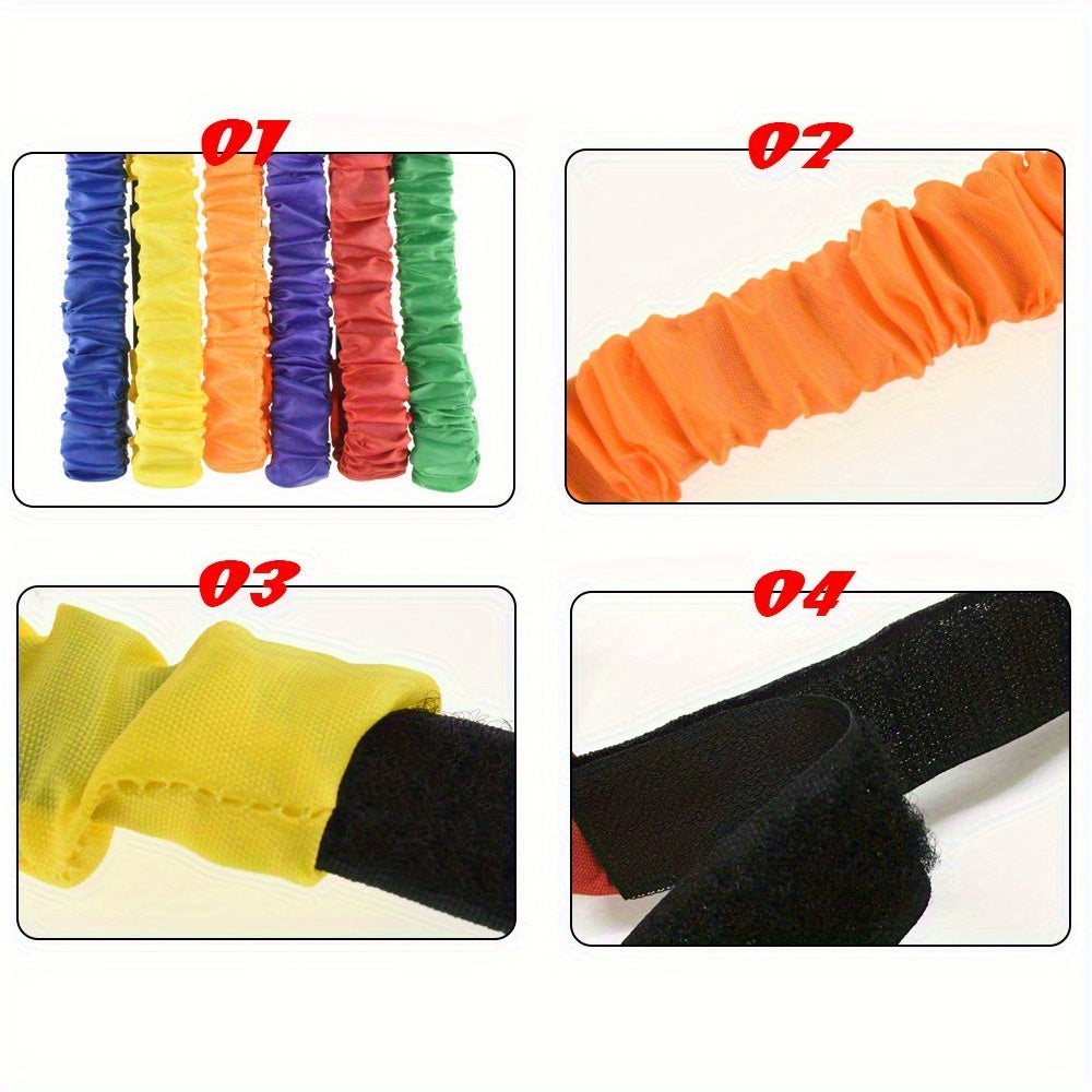 Set de 7 Cintas Elásticas Coloridas – Juegos para Fiestas