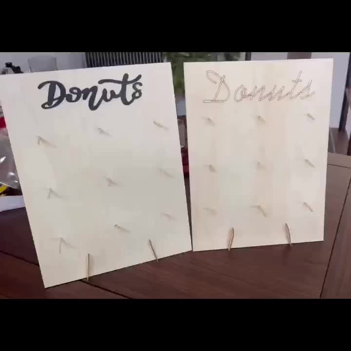 🍩Exhibidores tipo pared "Donut Wall" - Madera