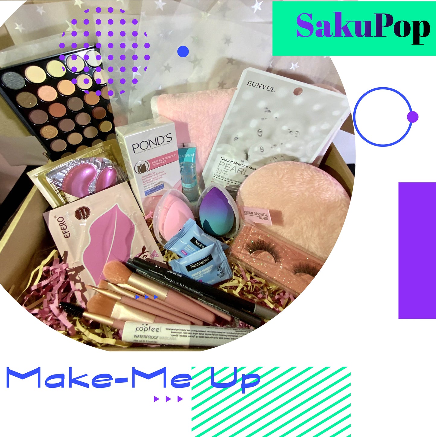 Caja Temática de Maquillaje – Make Me Up | SakuPop RD