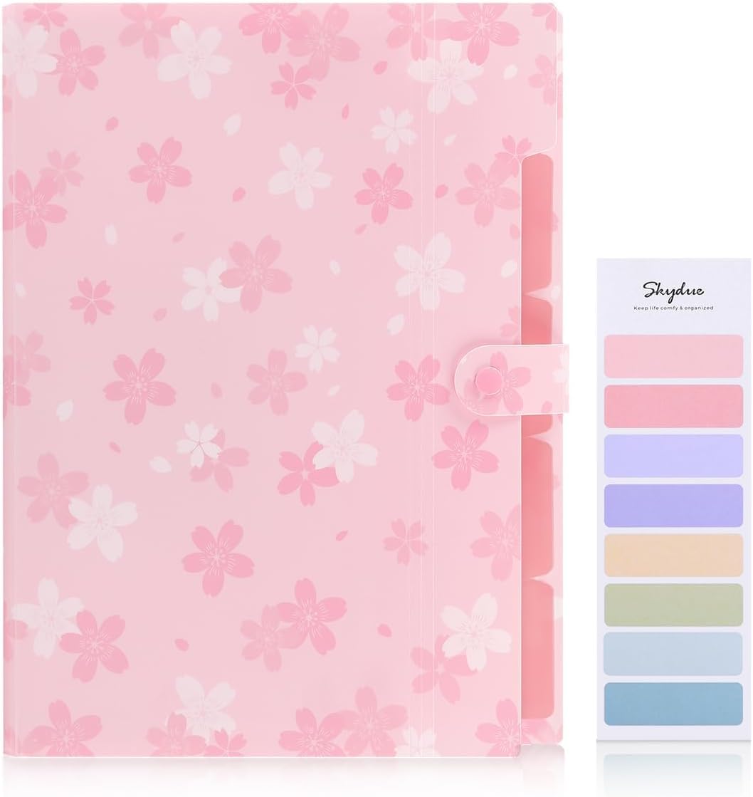 Carpeta de Archivos Expandible - Sakura Pink 🌸