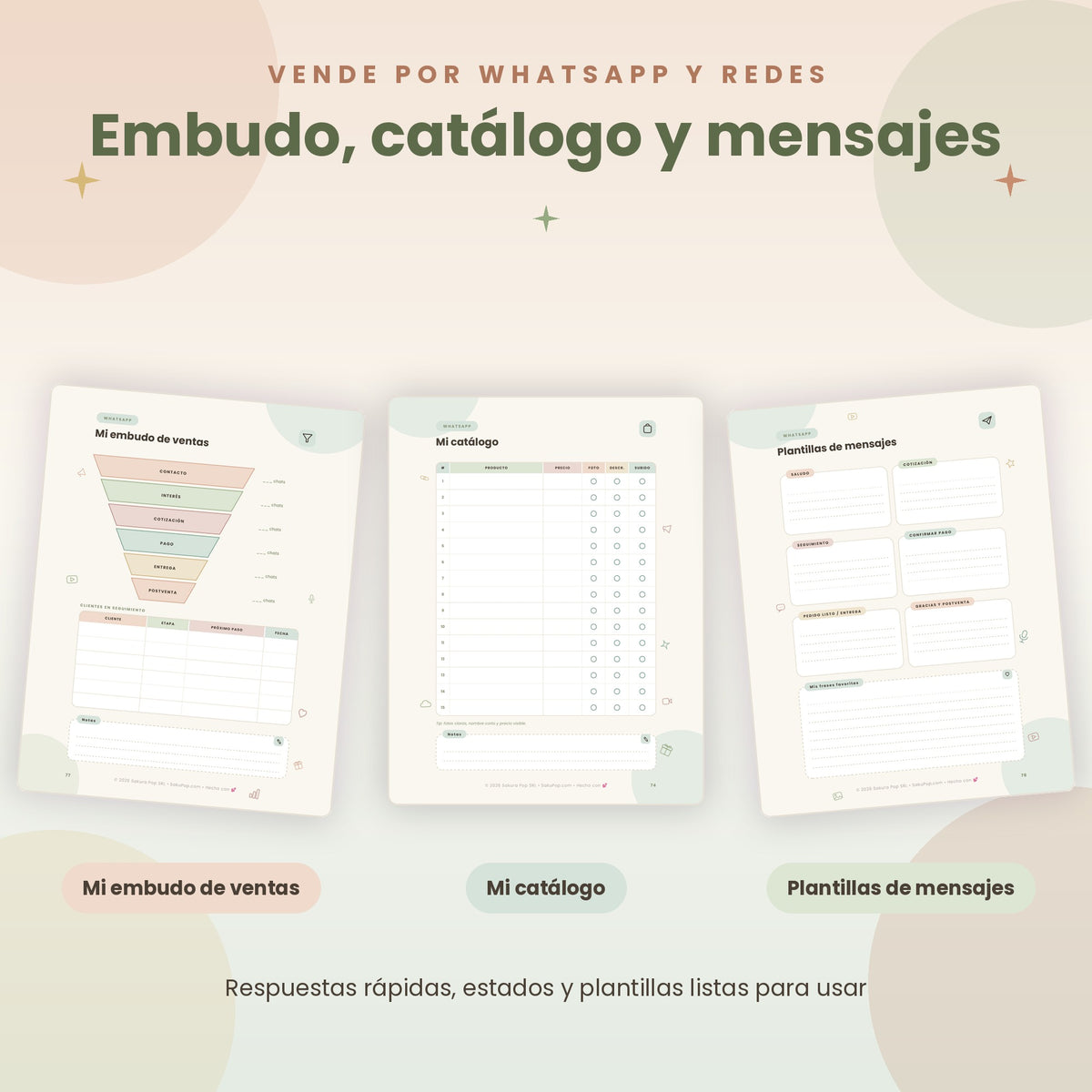 Planner de Contenido para Redes Sociales A4 | Organiza, Crea y Vende Más