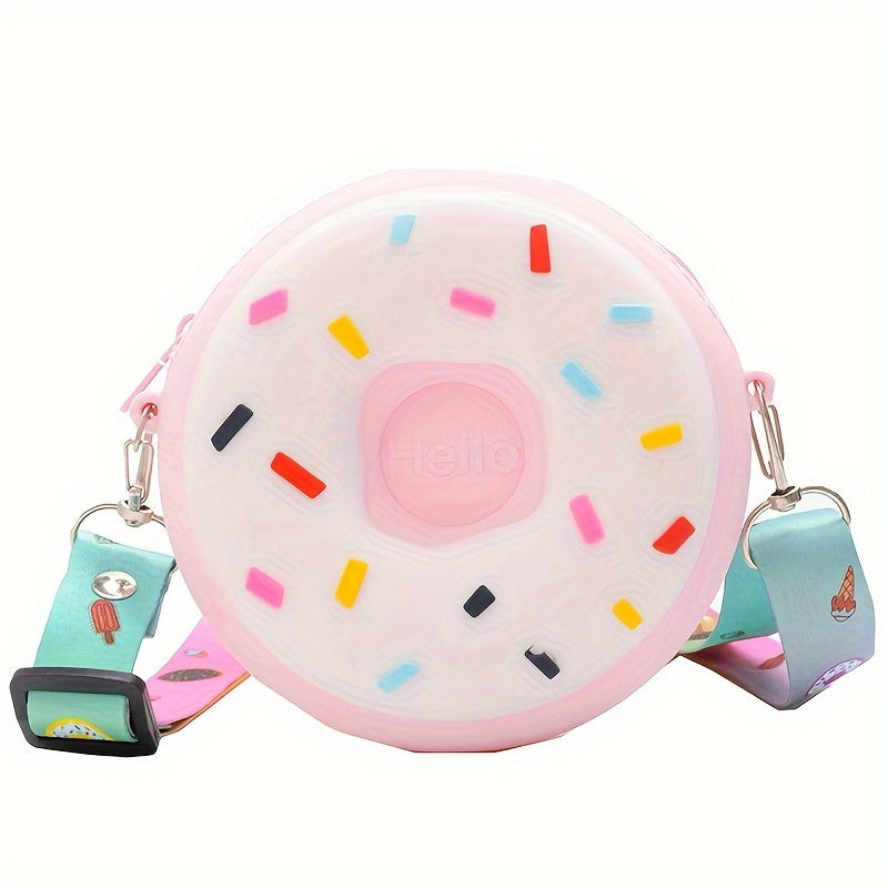 🍩Set de 4 Bolsos de Silicona “Donut Crossbody Mini”