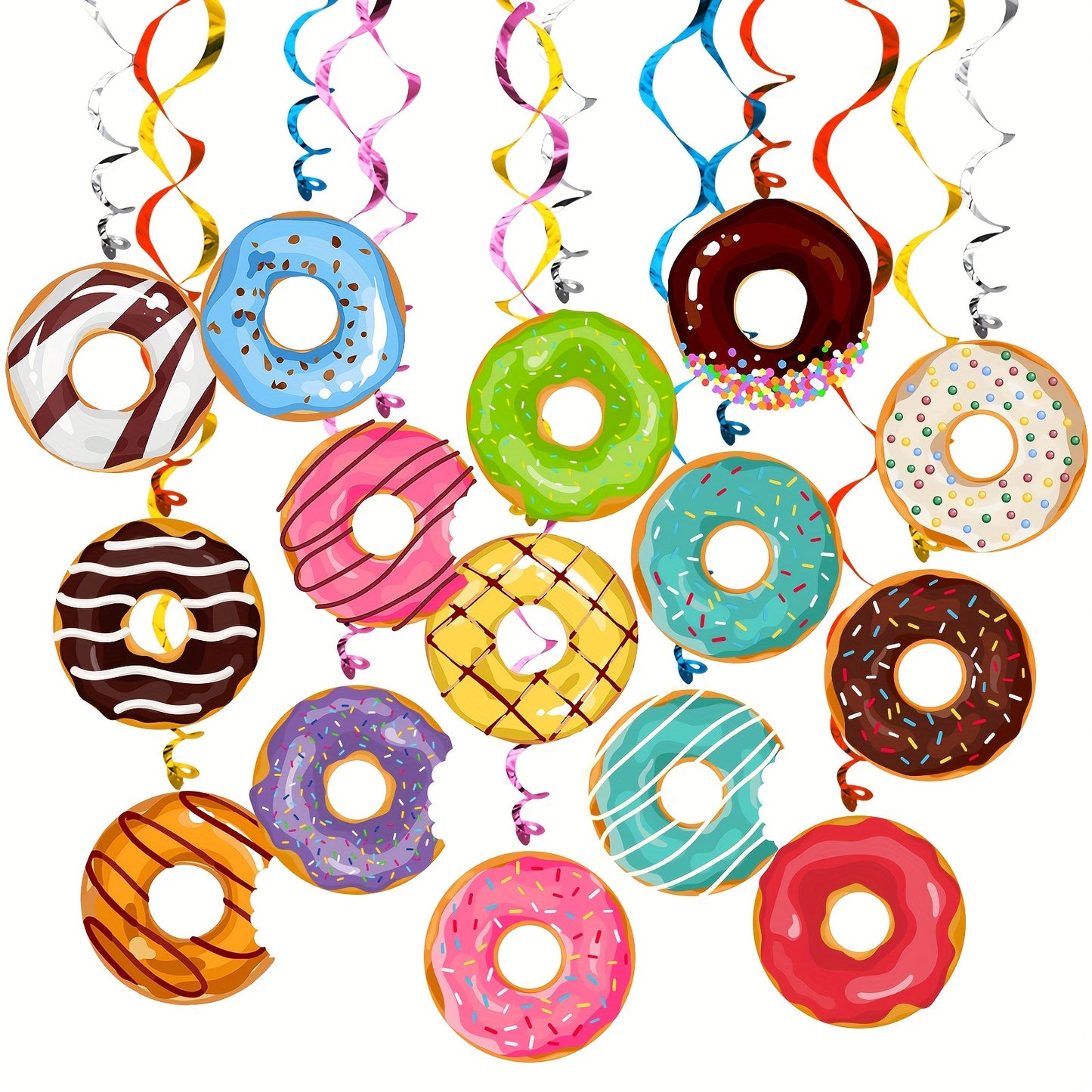Set Colgante con Espirales y Banners 🍩