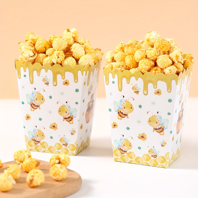 Cajas para golosinas “Bee Party” (x10)