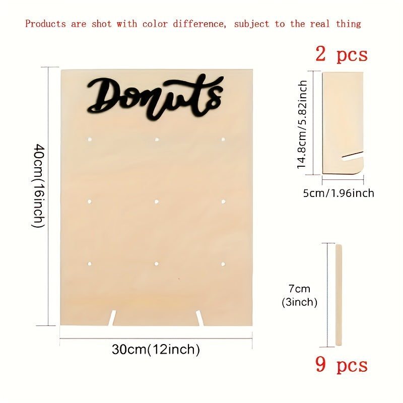 🍩Exhibidores tipo pared "Donut Wall" - Madera