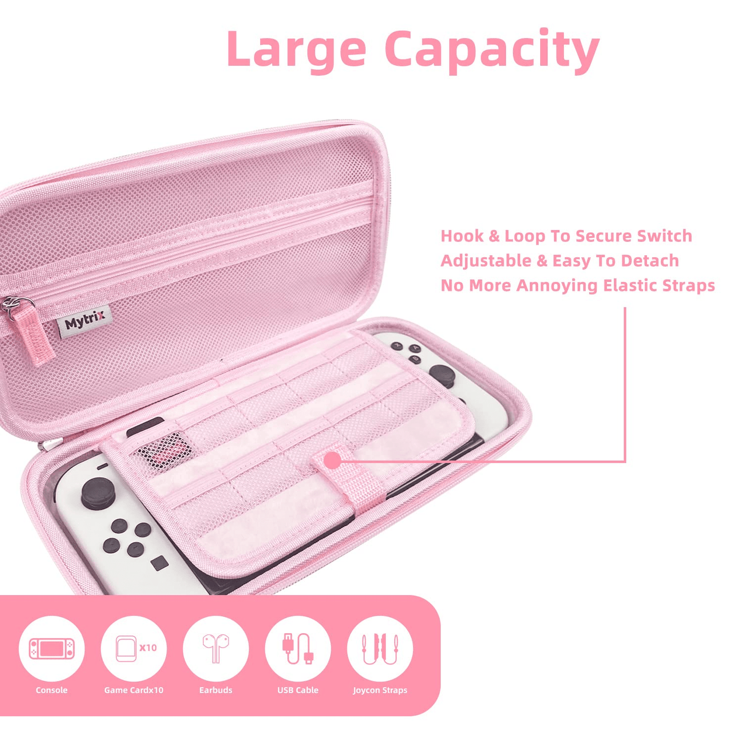 Protector Nintendo Switch Rosa Sakura 🌸