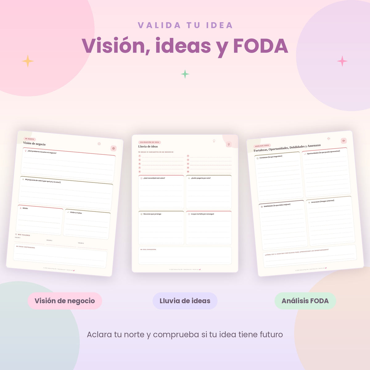 Mi Emprendimiento | Planner de Negocios y Emprendedores PDF