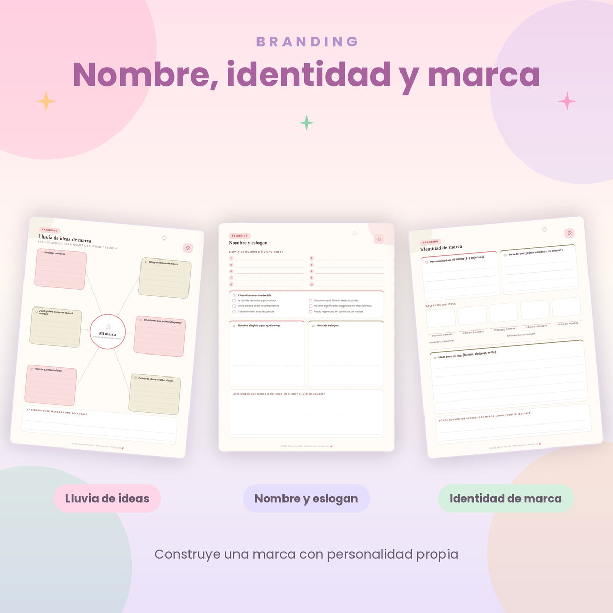Mi Emprendimiento | Planner de Negocios y Emprendedores PDF