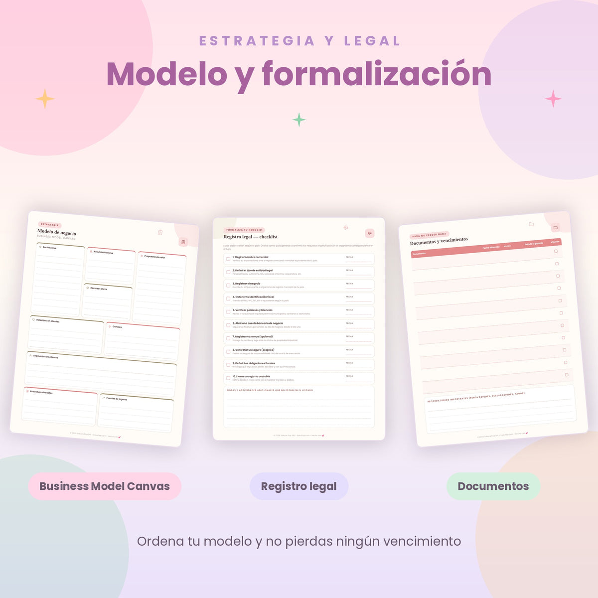 Mi Emprendimiento | Planner de Negocios y Emprendedores PDF