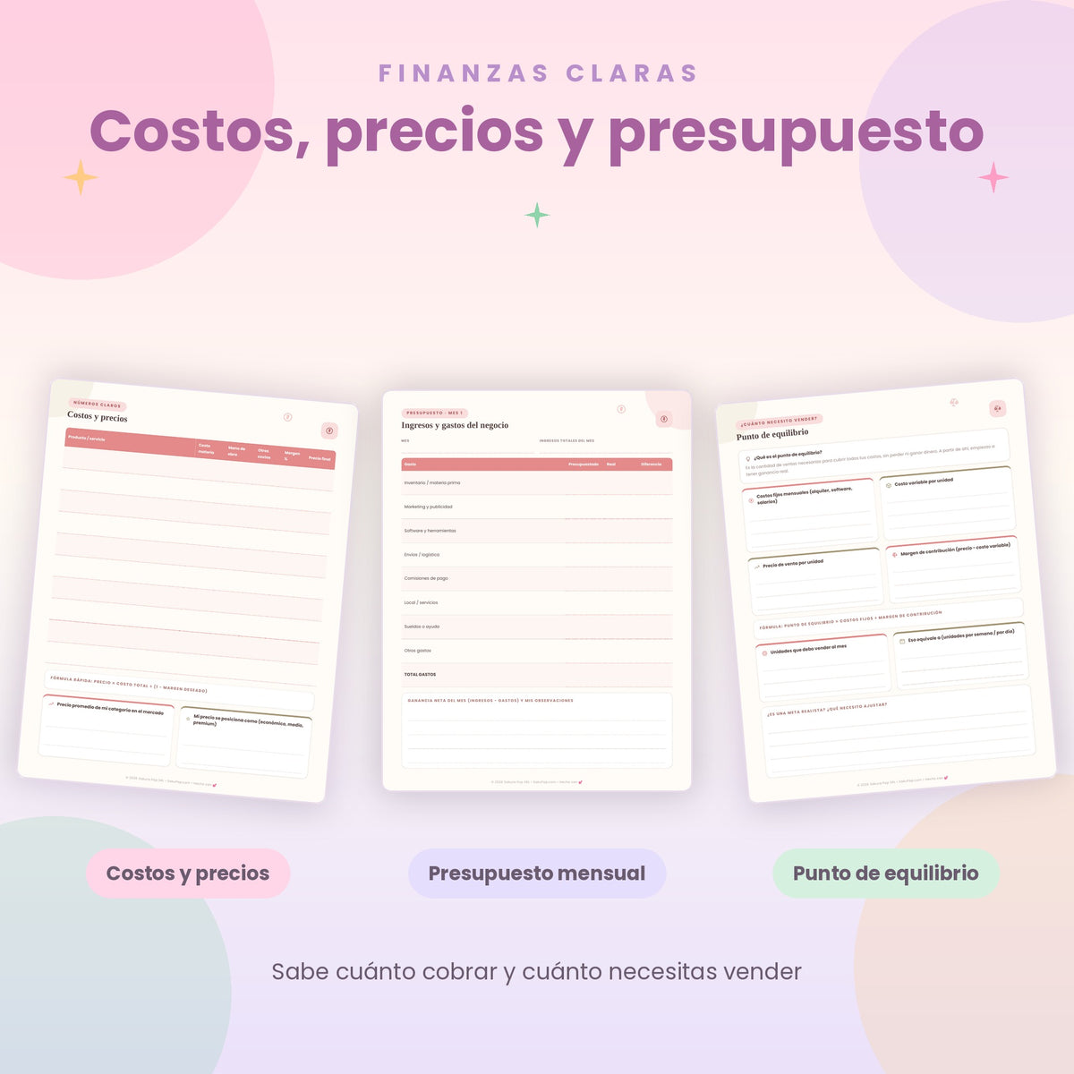 Mi Emprendimiento | Planner de Negocios y Emprendedores PDF