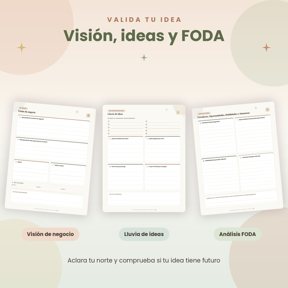 Mi Emprendimiento | Planner de Negocios y Emprendedores PDF