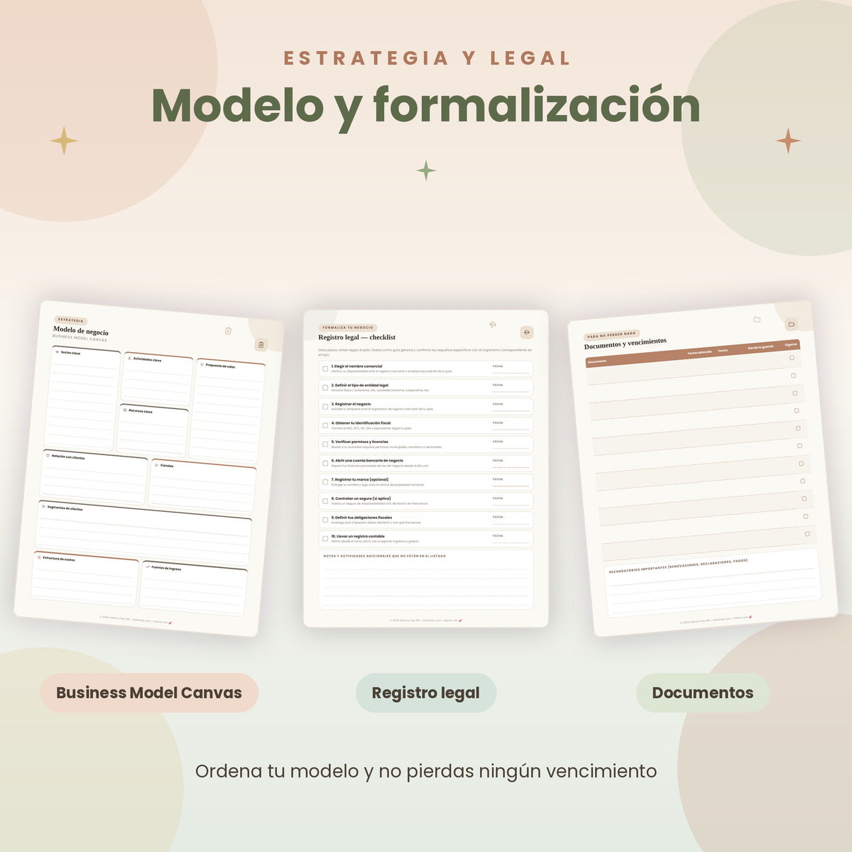 Mi Emprendimiento | Planner de Negocios y Emprendedores PDF