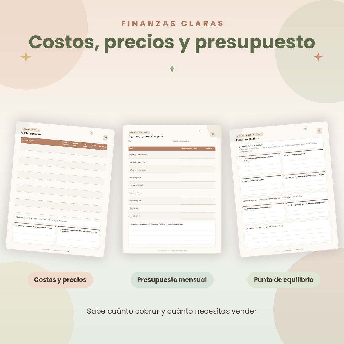 Mi Emprendimiento | Planner de Negocios y Emprendedores PDF