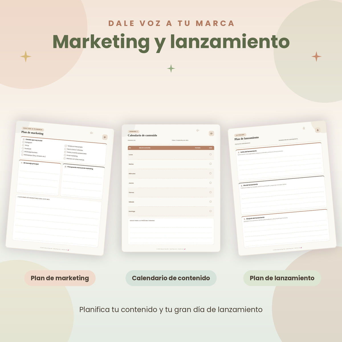 Mi Emprendimiento | Planner de Negocios y Emprendedores PDF