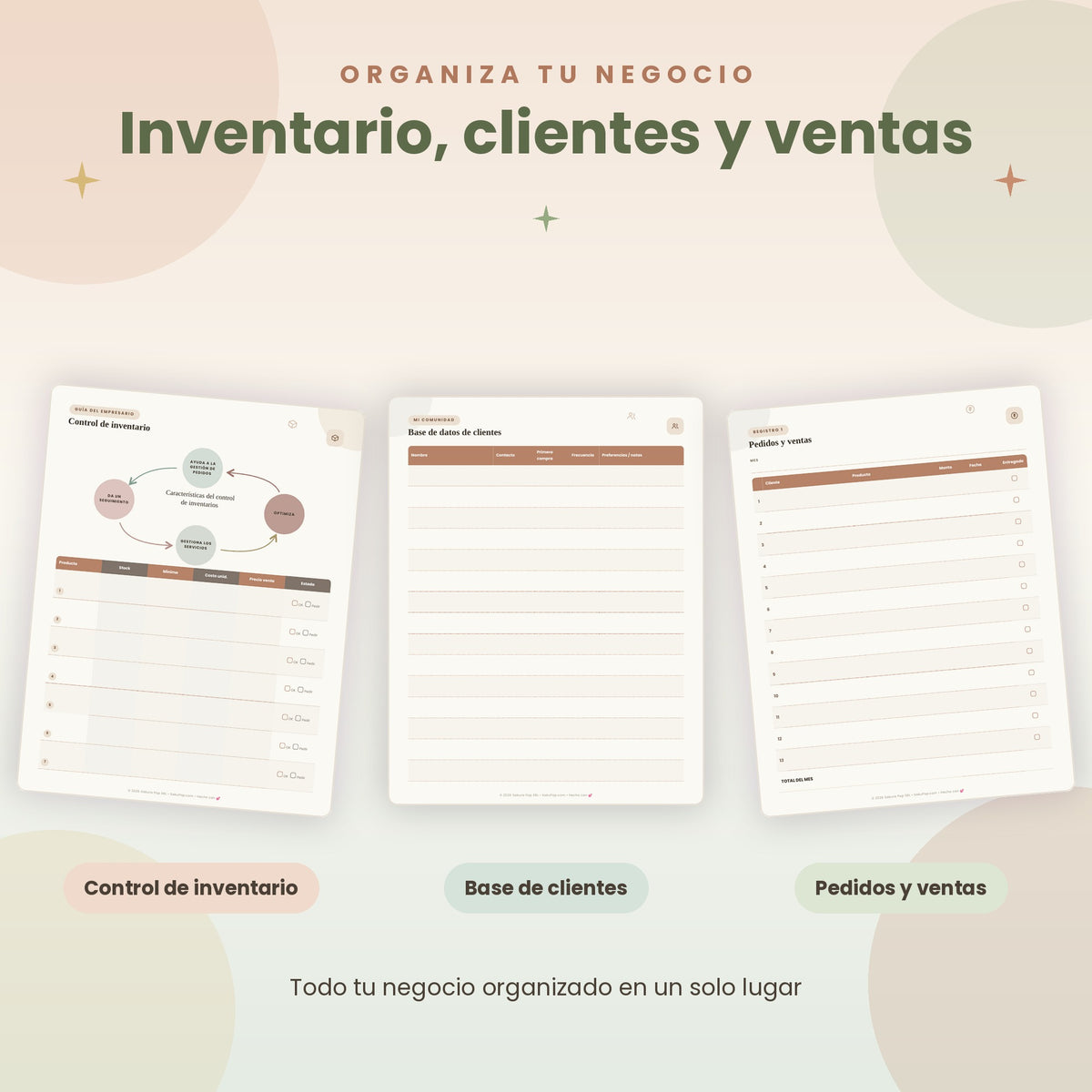 Mi Emprendimiento | Planner de Negocios y Emprendedores PDF