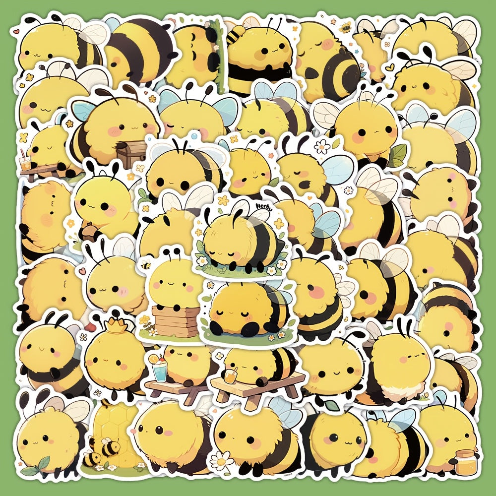 Set de 55 Stickers de Abejitas 🐝