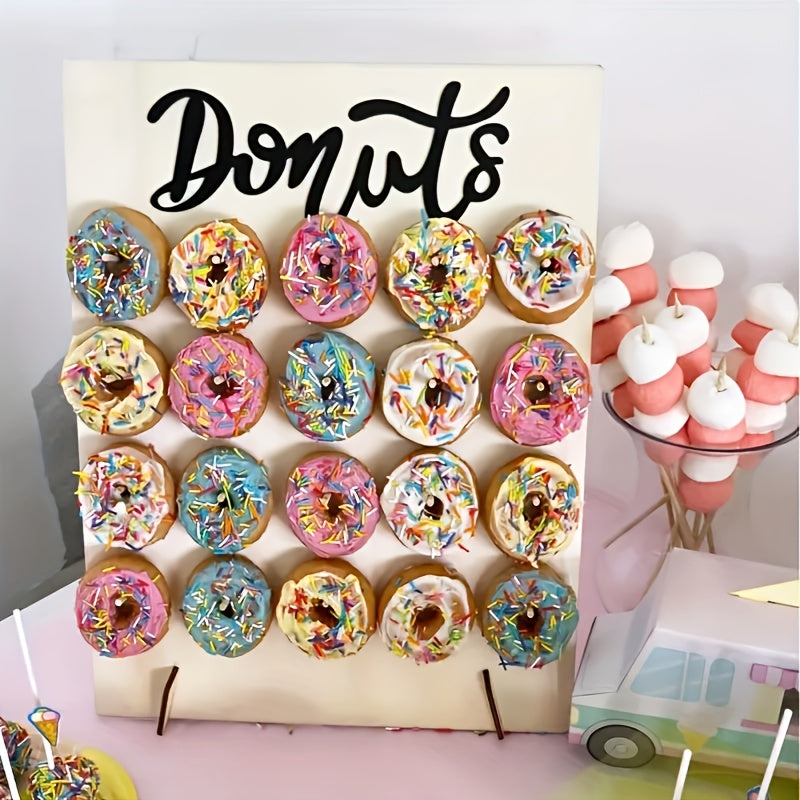 🍩Exhibidores tipo pared "Donut Wall" - Madera