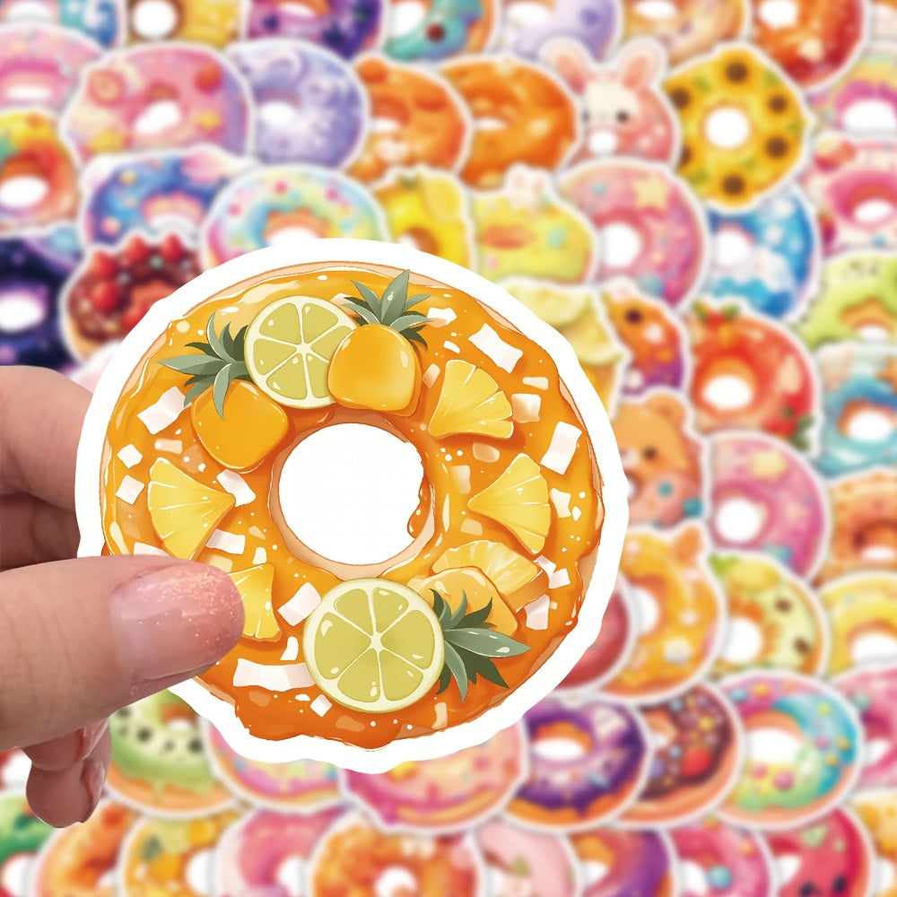 🍩 Stickers “Donut Pop” – Set de 80 Calcomanías Reutilizables
