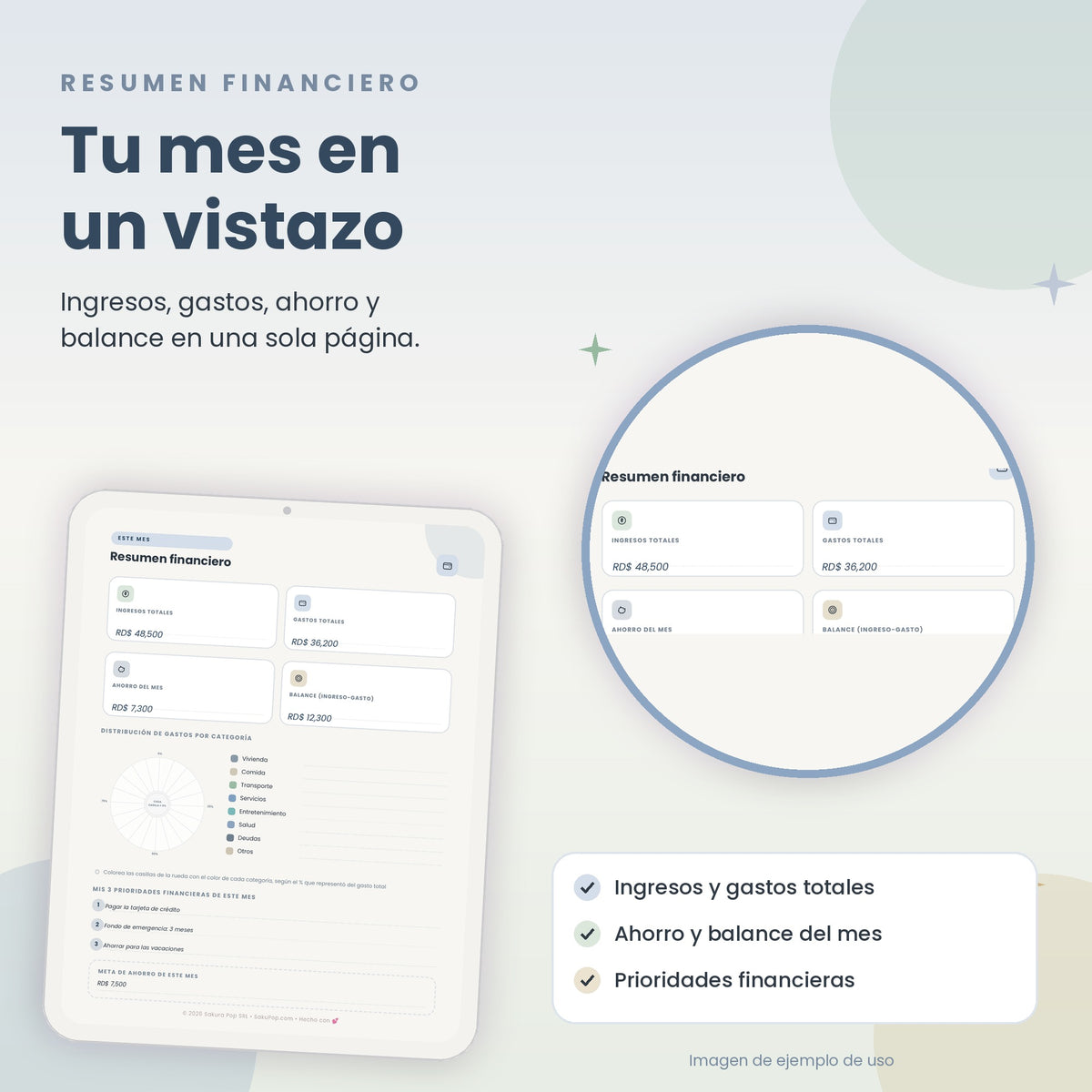 Planificador Financiero | Organiza tu Dinero, Ahorra y Cumple tus Metas PDF