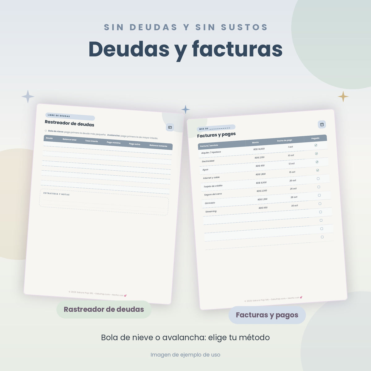 Planificador Financiero | Organiza tu Dinero, Ahorra y Cumple tus Metas PDF