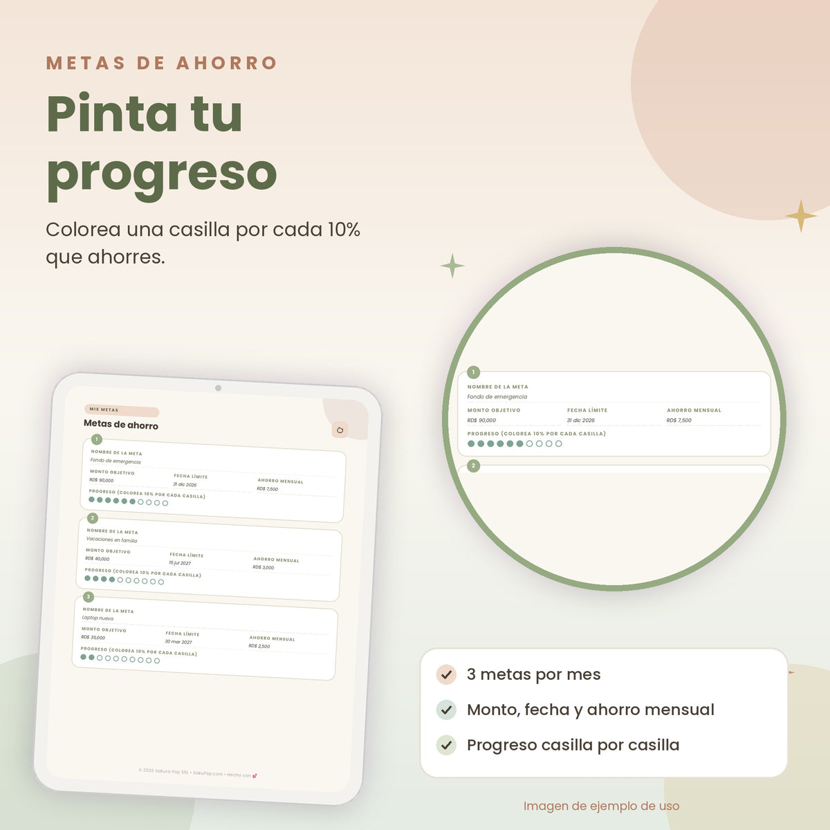 Planificador Financiero | Organiza tu Dinero, Ahorra y Cumple tus Metas PDF