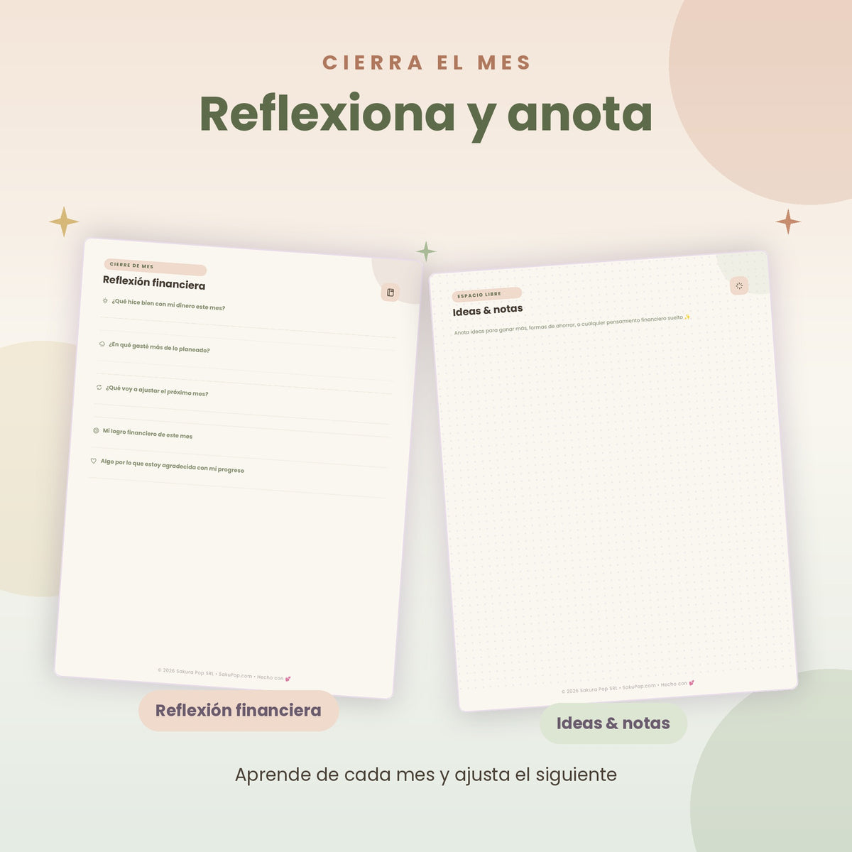 Planificador Financiero | Organiza tu Dinero, Ahorra y Cumple tus Metas PDF