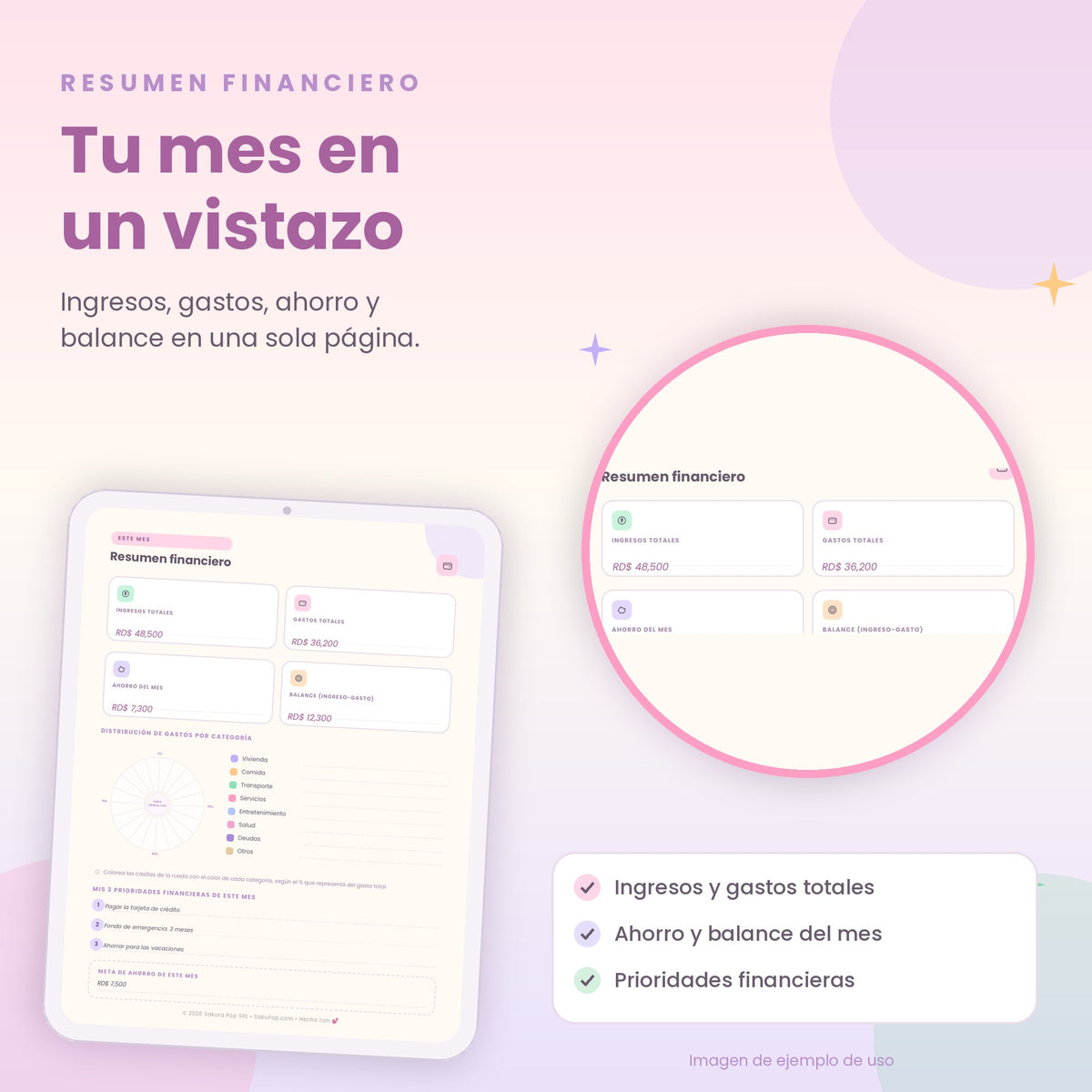 Planificador Financiero | Organiza tu Dinero, Ahorra y Cumple tus Metas PDF