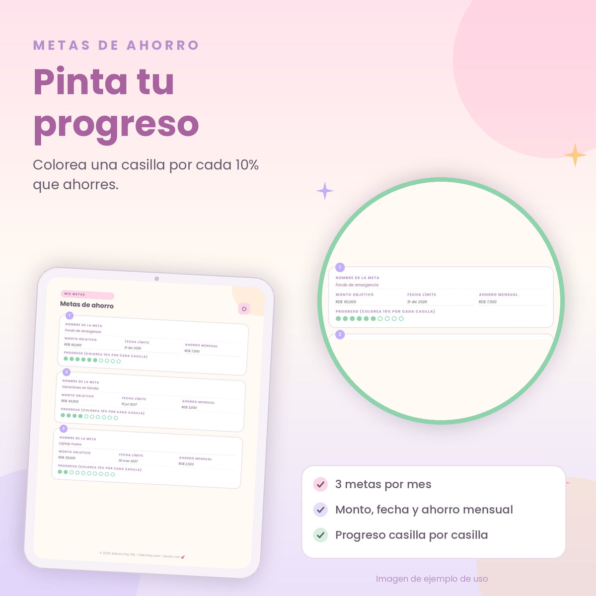 Planificador Financiero | Organiza tu Dinero, Ahorra y Cumple tus Metas PDF